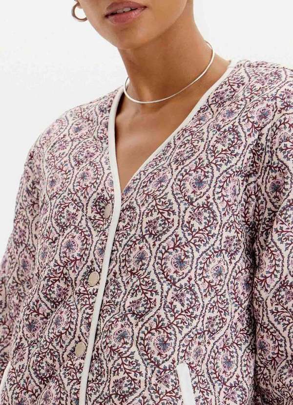 My Favorite - Casaco Curto Matelassê Estampa A1552 2