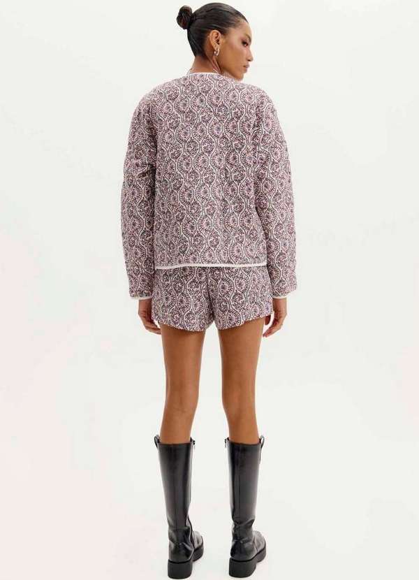 My Favorite - Casaco Curto Matelassê Estampa A1552 4