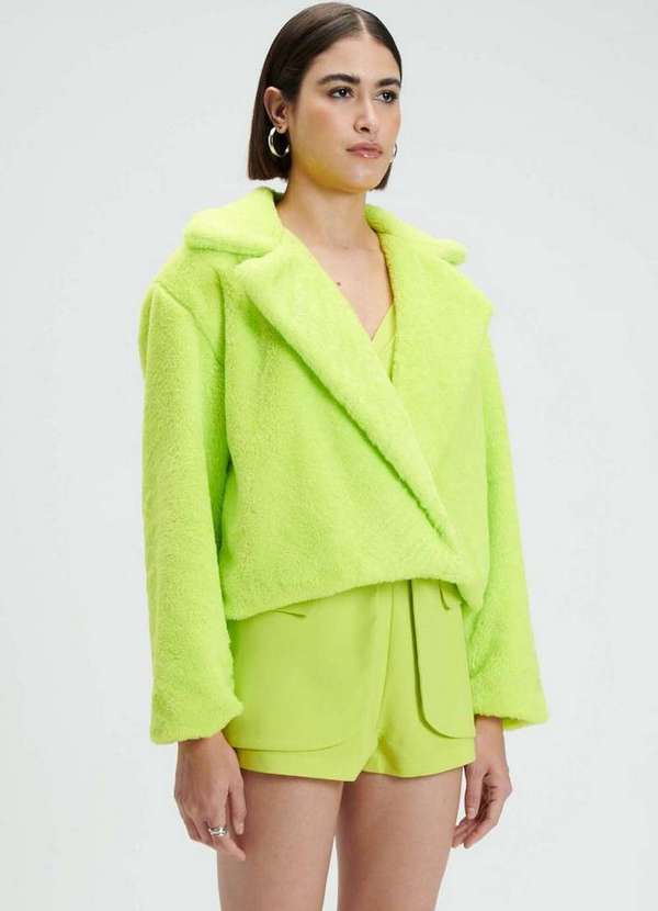 My Favorite - Casaco Teddy com Transpasse A0019