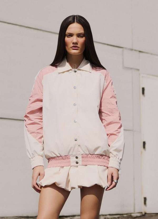 My Favorite - Jaqueta Alongada com Recortes A2232