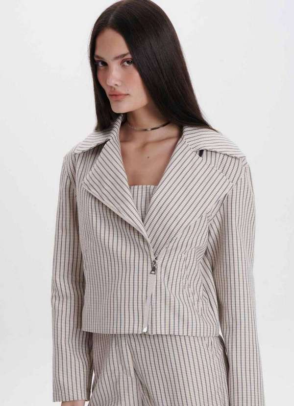 My Favorite - Jaqueta Biker Listras A0520 1