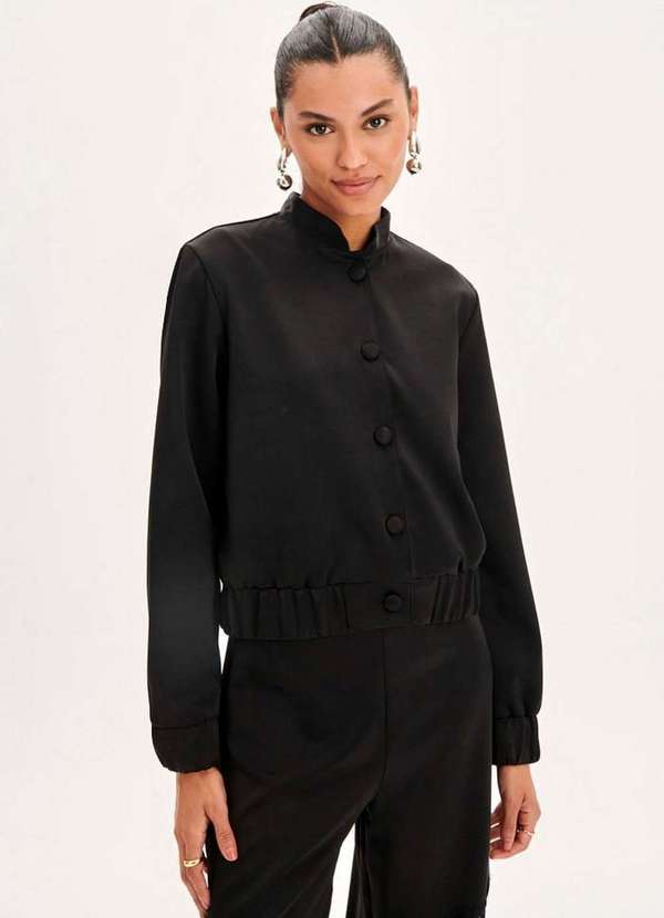 My Favorite - Jaqueta Bomber com Botões A0003