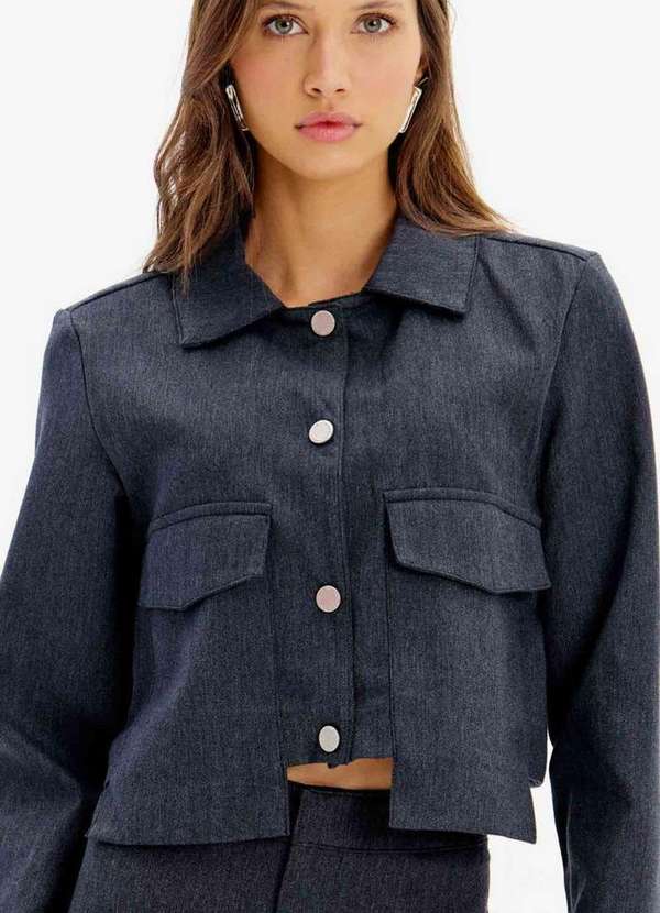 My Favorite - Jaqueta Curta com Bolsos A2237 2