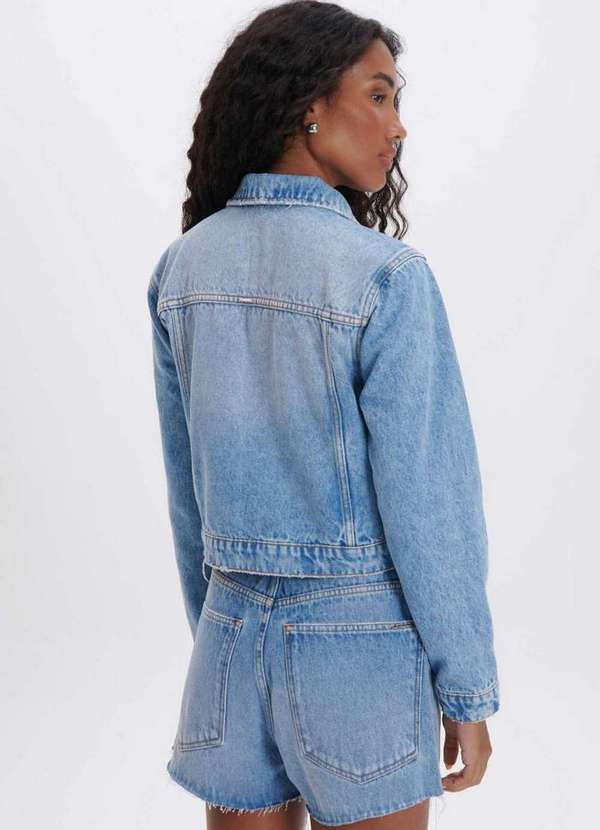 My Favorite - Jaqueta Curta Trucker Jeans A0004 3