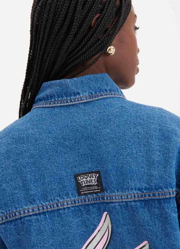 My Favorite - Jaqueta Trucker Jeans Looney Tunes A0004 4