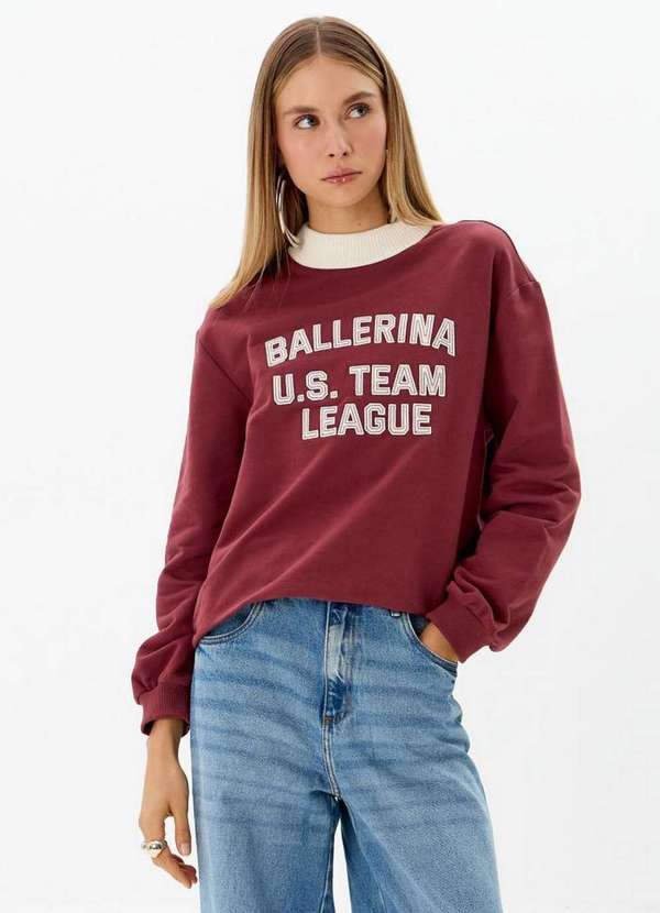 My Favorite - Blusa Moletom Gola Alta A2471