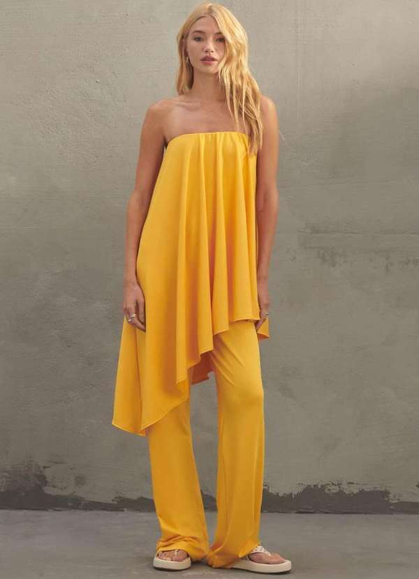 My Favorite - Macacão Longo Assimétrico A1579