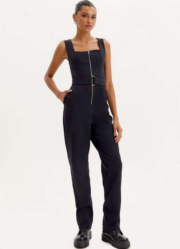 My Favorite - Macacão Longo com Zíper A0003