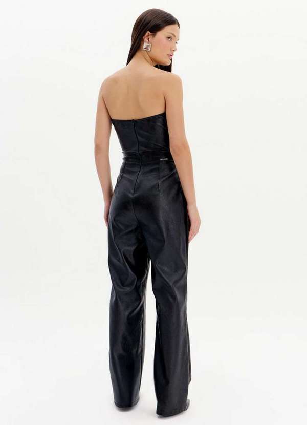 My Favorite - Macacão Longo sem Alças com Fivelas A0003 3