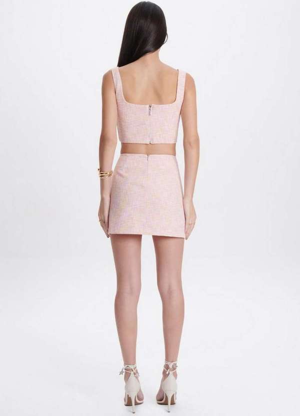 My Favorite - Saia Curta com Sobreposição A0426 2