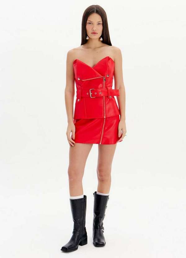 My Favorite - Saia Curta com Zíper A2244 5