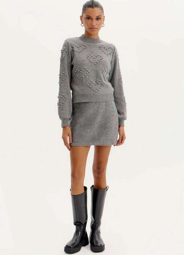 My Favorite - Saia Curta de Tricot A1371