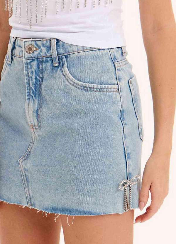 My Favorite - Saia Curta Jeans Comfort A0004 2