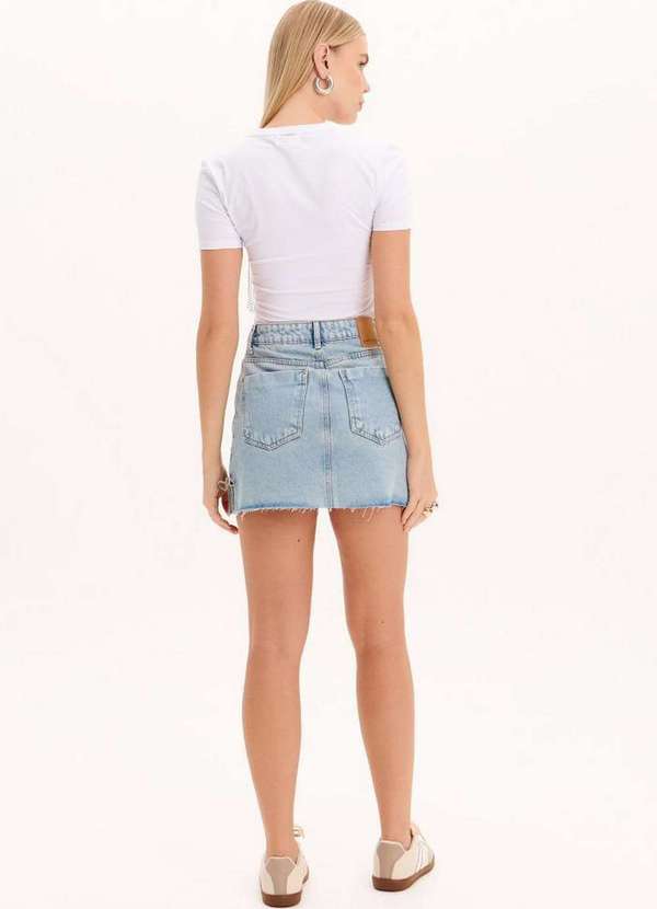My Favorite - Saia Curta Jeans Comfort A0004 3