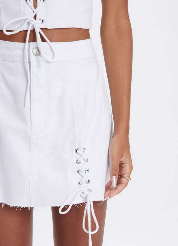 My Favorite - Saia Curta Sarja com Ilhós A0002 5