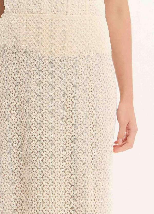 My Favorite - Saia Longa Cintura Alta Renda A2099 2