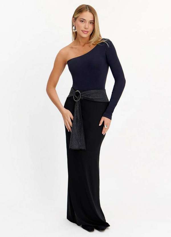 My Favorite - Saia Midi com Brilhos e Argola A0003