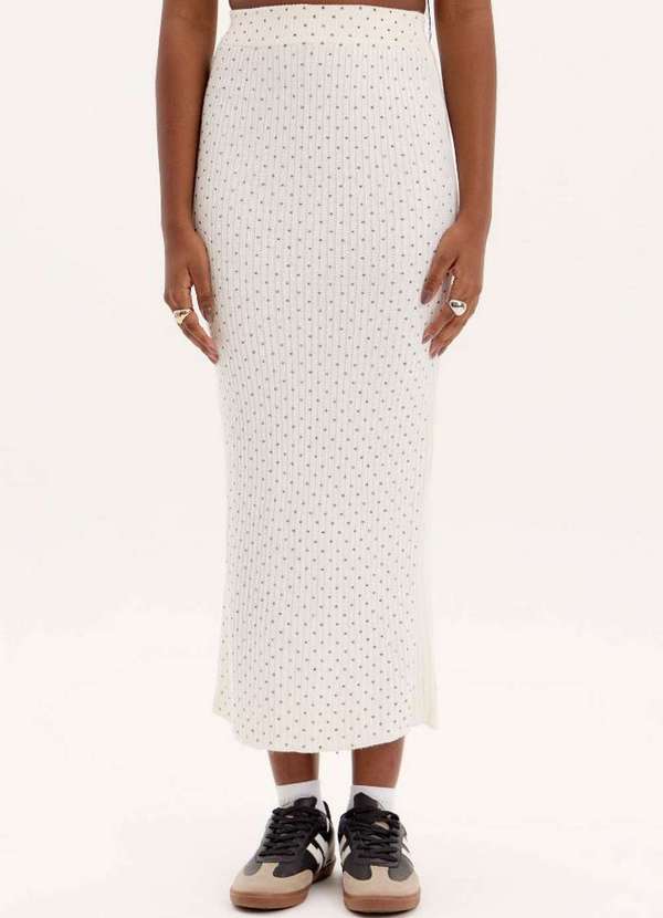 My Favorite - Saia Midi Tricot com Brilhos A0002 2
