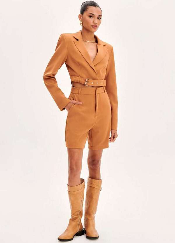 My Favorite - Bermuda Alfaiataria Cintura Alta A1009