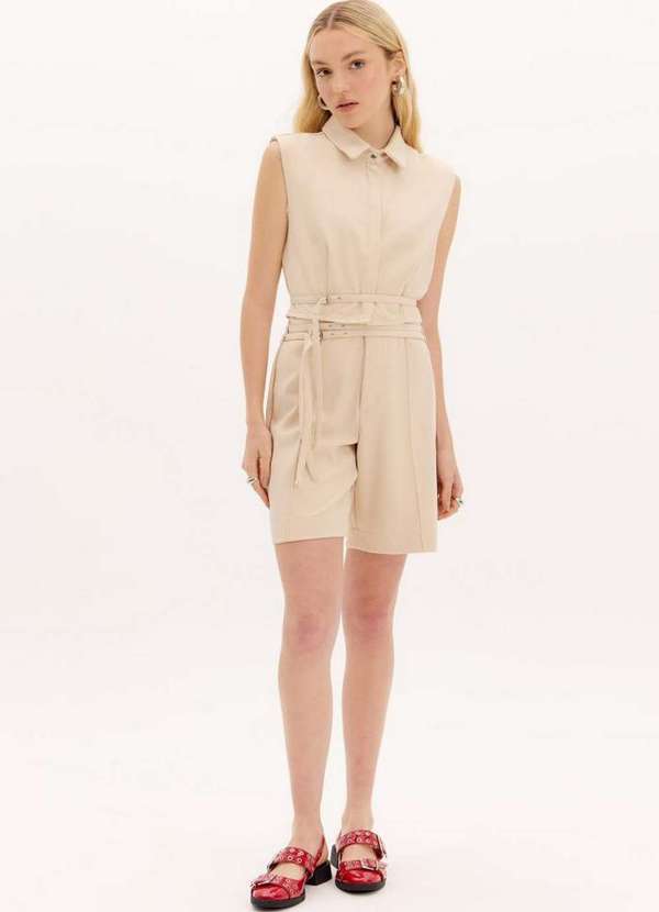 My Favorite - Bermuda Alfaiataria com Cintos A1576