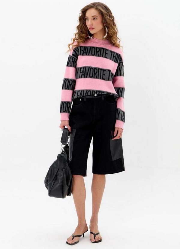 My Favorite - Bermuda Jeans Cargo High A0003 1