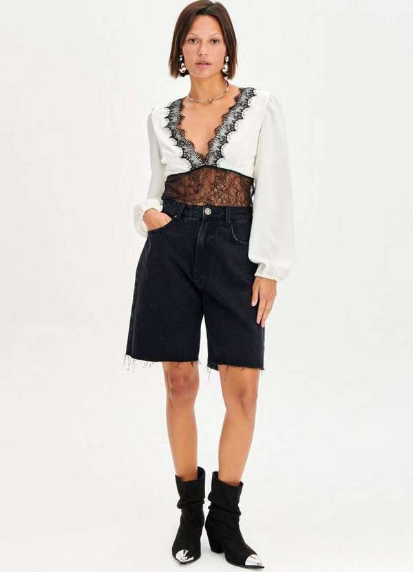 My Favorite - Bermuda Jeans Super High A0003