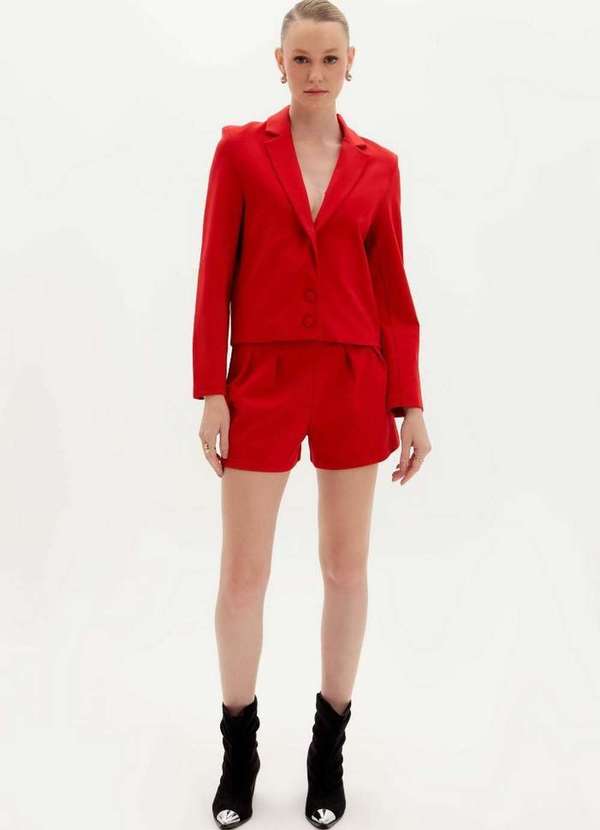 My Favorite - Short Alfaiataria Cintura Alta A1006 1