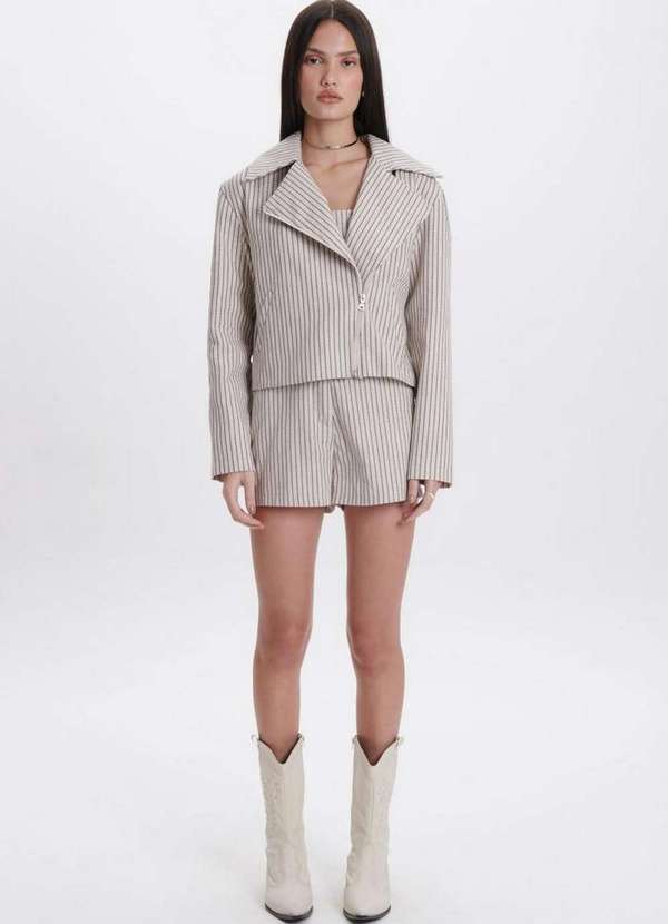 My Favorite - Short Alfaiataria com Fivela A0520 1