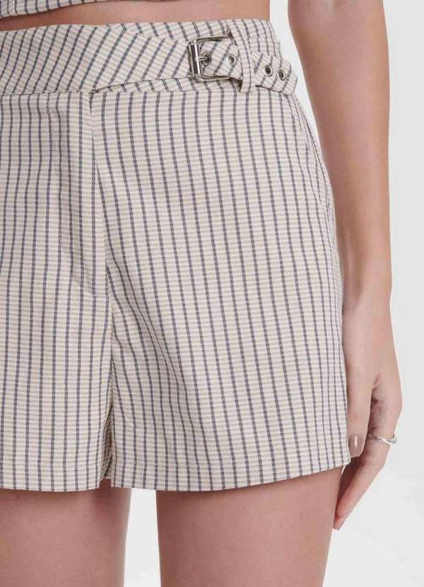 My Favorite - Short Alfaiataria com Fivela A0520 2