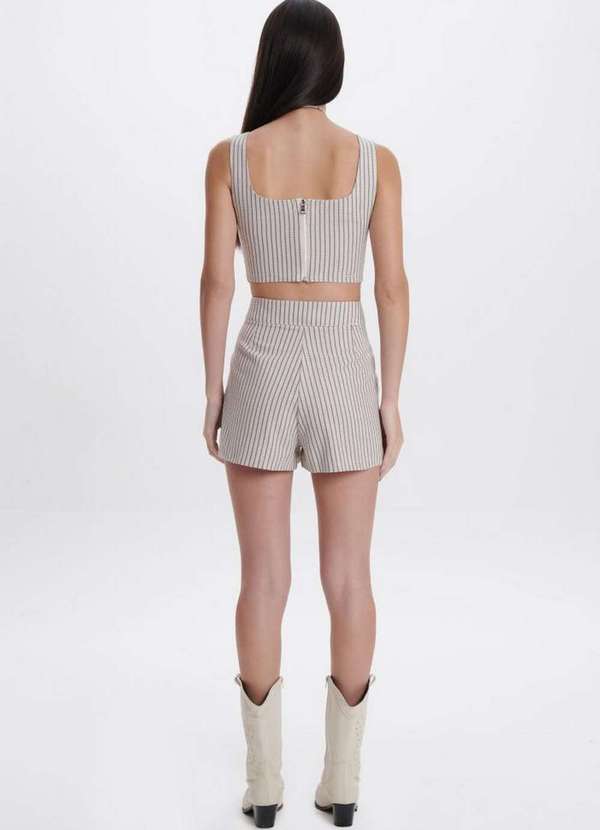 My Favorite - Short Alfaiataria com Fivela A0520 3