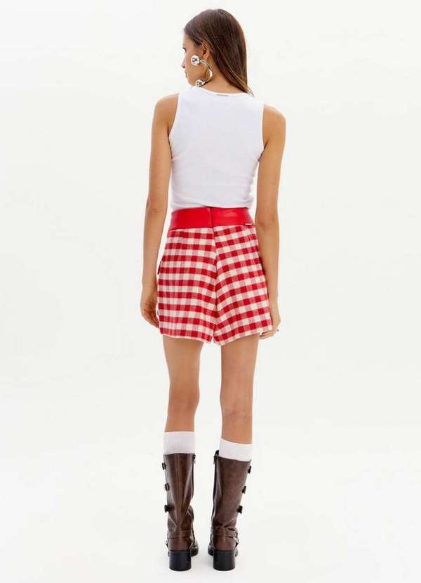 My Favorite - Short Alfaiataria Xadrez A2592 4