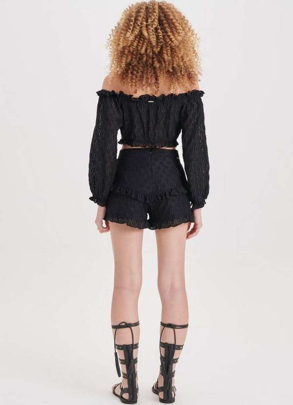 My Favorite - Short Evasê com Babado A0003 2