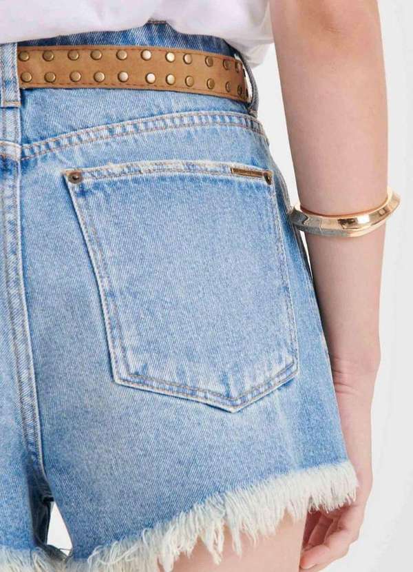 My Favorite - Short Grandfather Jeans com Cinto A0004 4