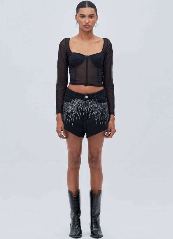 My Favorite - Short Jeans Relaxed High A0003