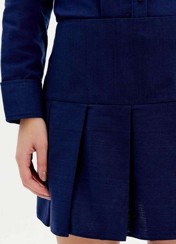 My Favorite - Short Saia com Pregas A2239 2