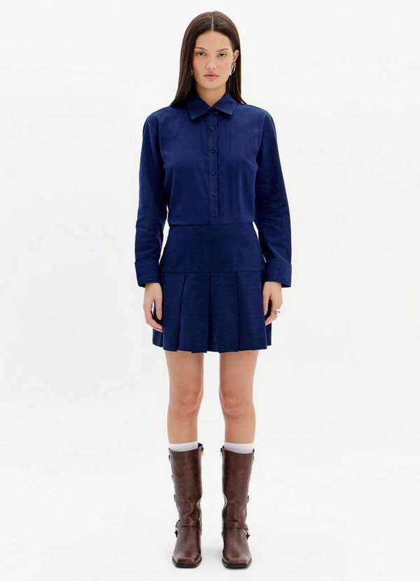 My Favorite - Short Saia com Pregas A2239 5