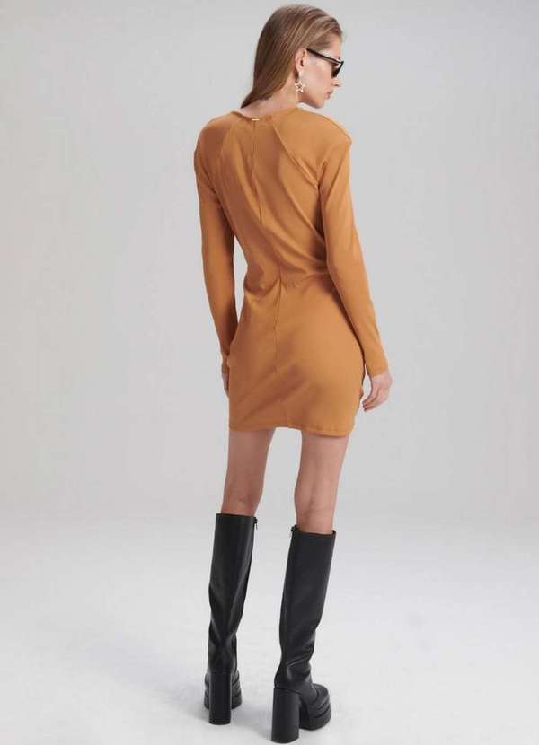 My Favorite - Vestido Canelado Curto 00755 3