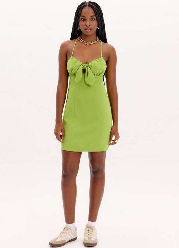 My Favorite - Vestido Curto Alça Amarração A1269