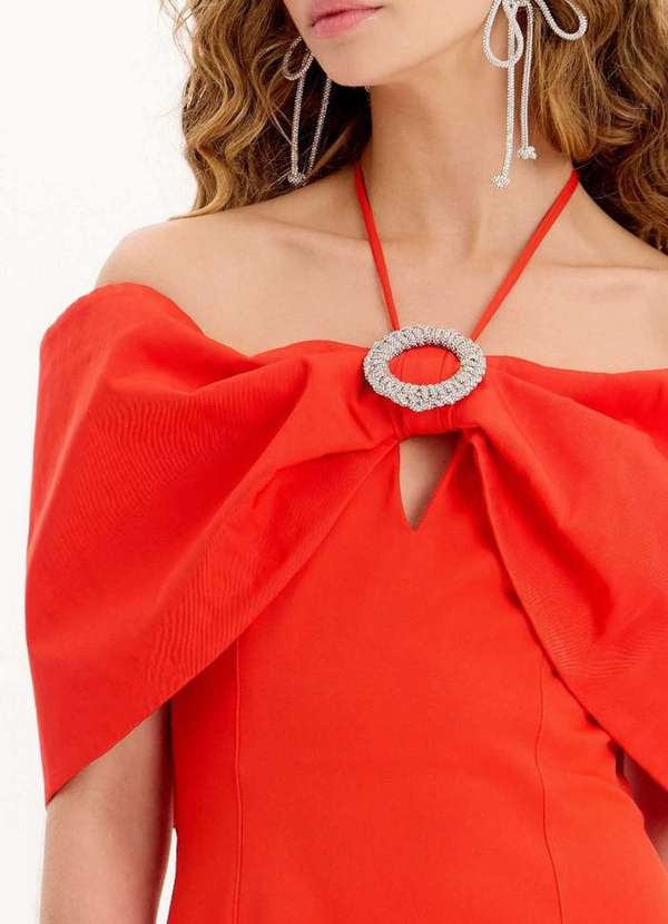 My Favorite - Vestido Curto Alfaiataria com Maxi Laço A1875 3