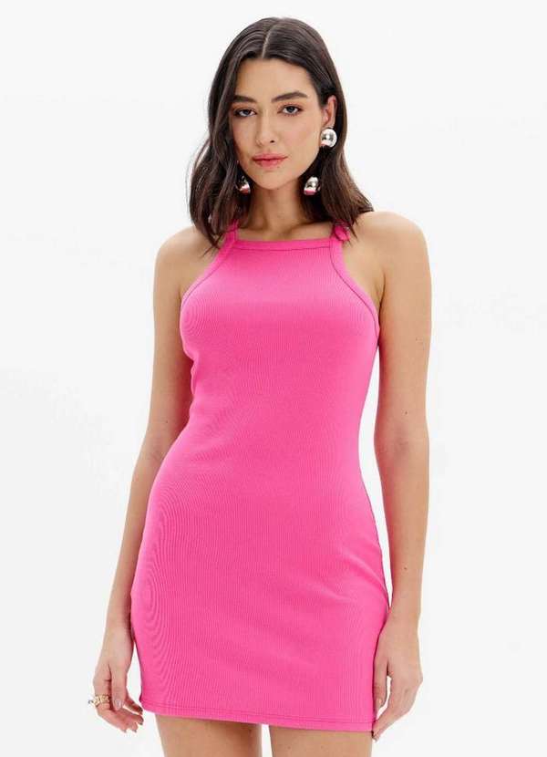 My Favorite - Vestido Curto Canelado A2077 2