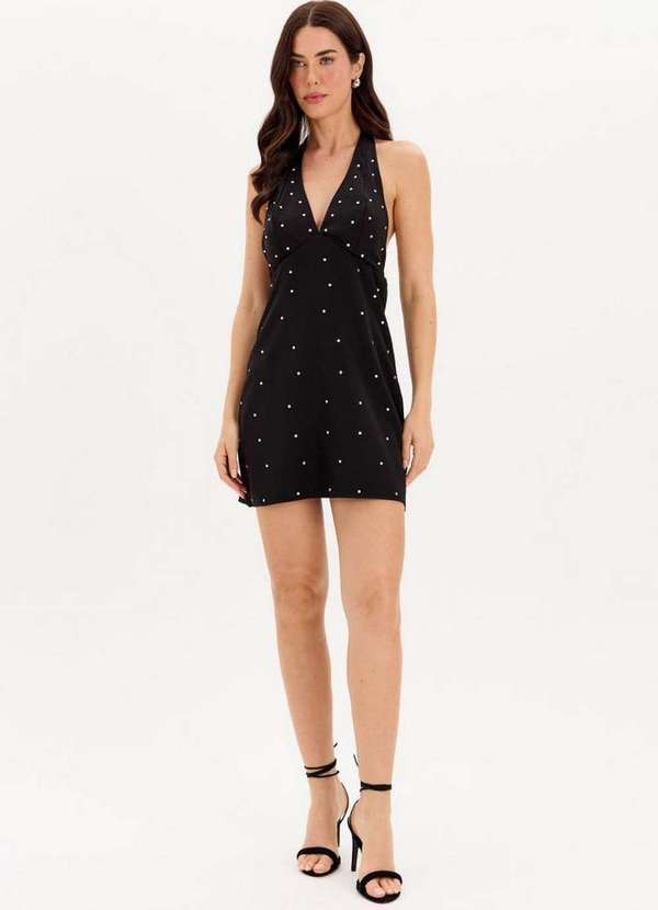 My Favorite - Vestido Curto com Brilhos A0003