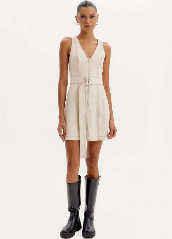 My Favorite - Vestido Curto com Cinto A1459 1