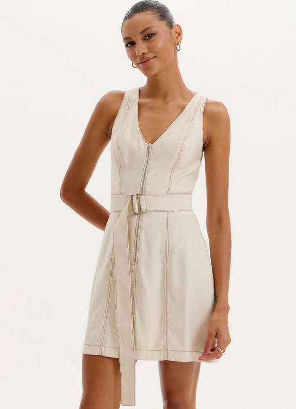 My Favorite - Vestido Curto com Cinto A1459 2