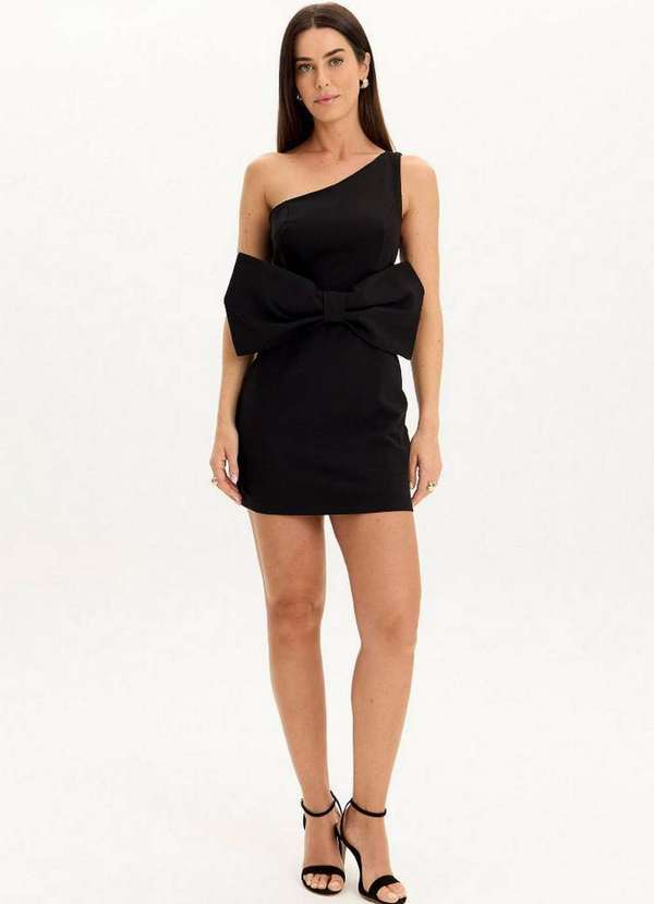 My Favorite - Vestido Curto com Laço A0003