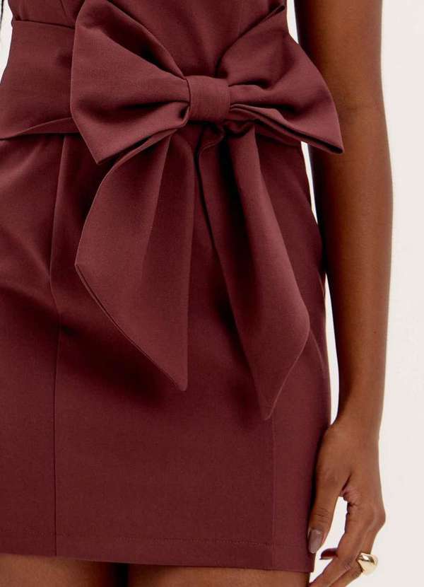 My Favorite - Vestido Curto com Maxi Laco A1575 3