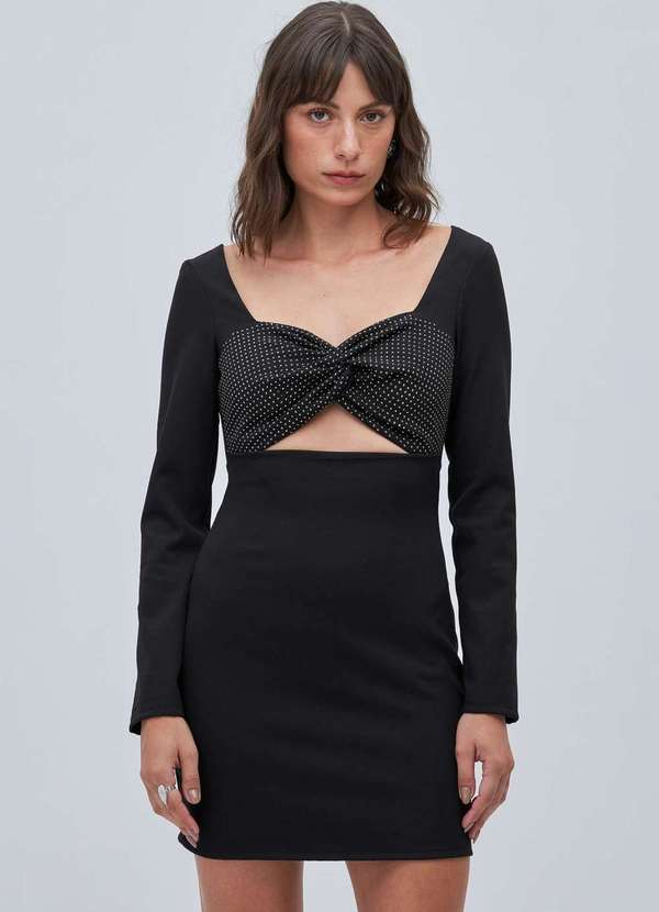 My Favorite - Vestido Curto com Torção A0003 5