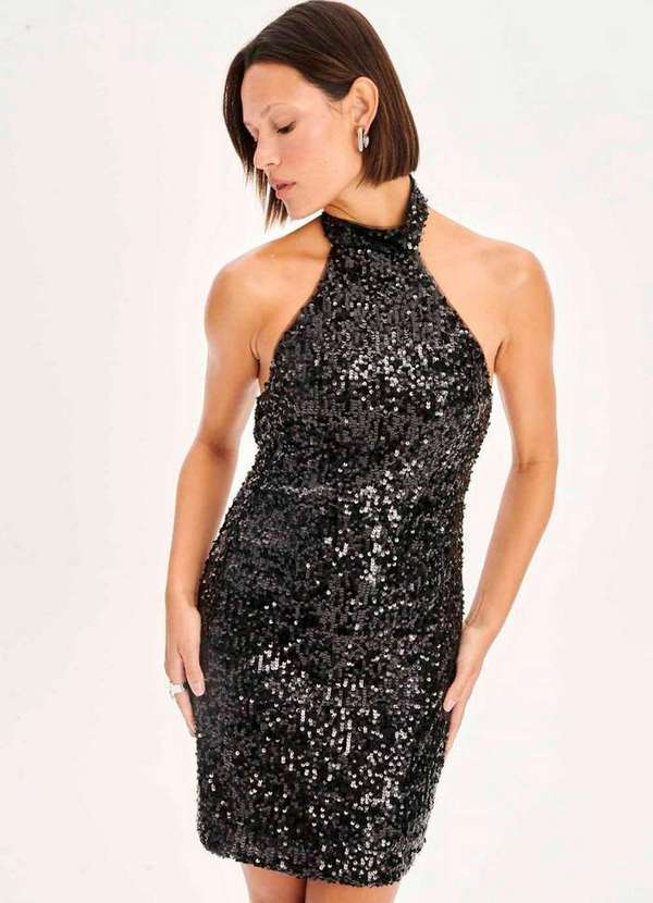 My Favorite - Vestido Curto Paetês A0003 2