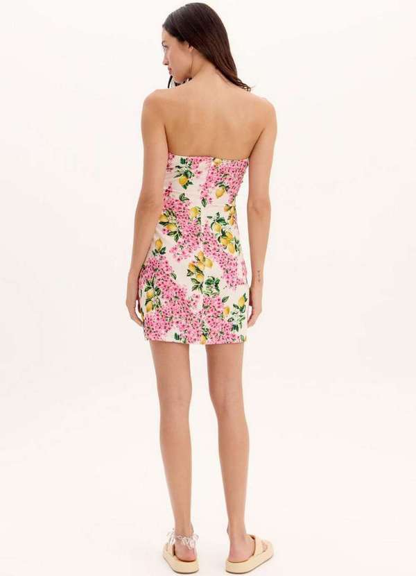 My Favorite - Vestido Curto sem Alças Estampado A2056 3