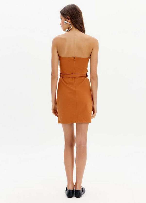 My Favorite - Vestido Curto sem Mangas com Cinto A2280 3