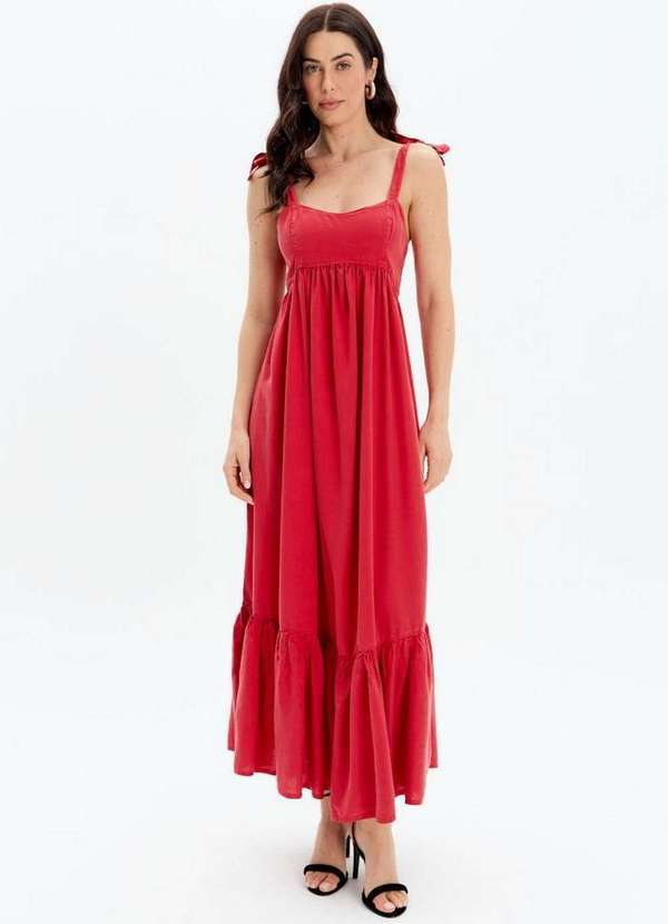 My Favorite - Vestido Longo Sarja A1017